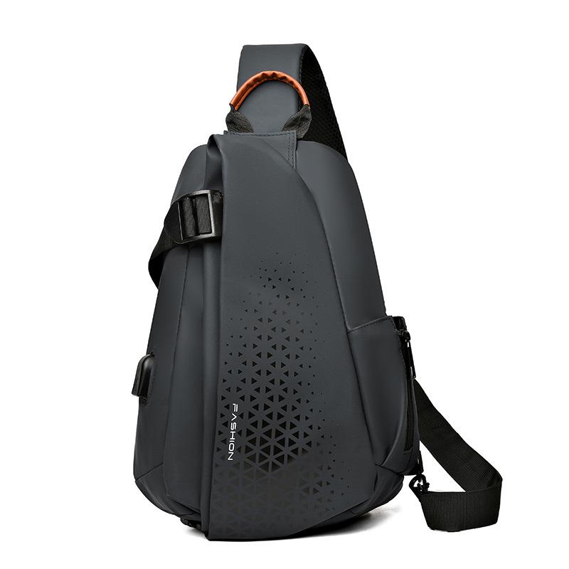 

Men s Multi-Functional Large Capacity Crossbody and Motorcycle Shoulder Bag 28*10*40 сірий колір