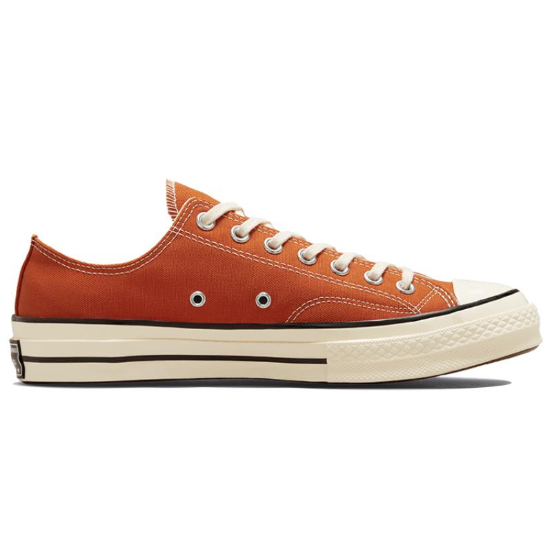 Converse 1970s Chuck Taylor All Star Versatile Wear-resistant Breathable Low-top Canvas Shoes Unisex Orange
