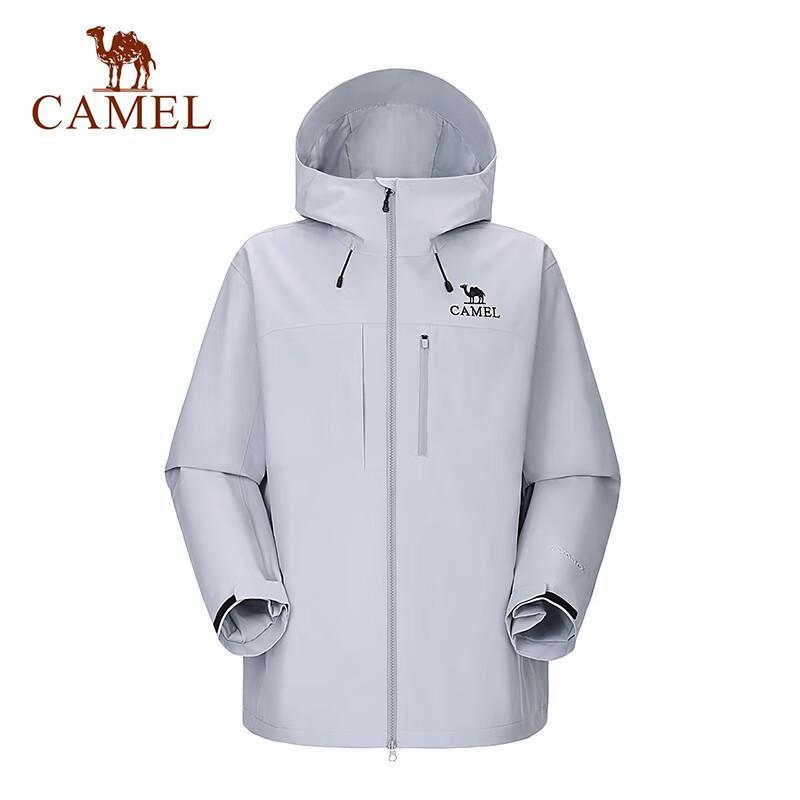 Camel Men's 2025 Lightweight Windproof Hiking Jacket