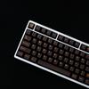 114 Key Ink Orange Custom Semi Transparent Double Shot Key Caps Cherry Profile Translucent ABS Keycaps for MX Switches Keyboard
