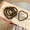 2024 Women's Chinese Style Tiger Eye Beaded Friendship Bracelet - Elegant, Unique Design