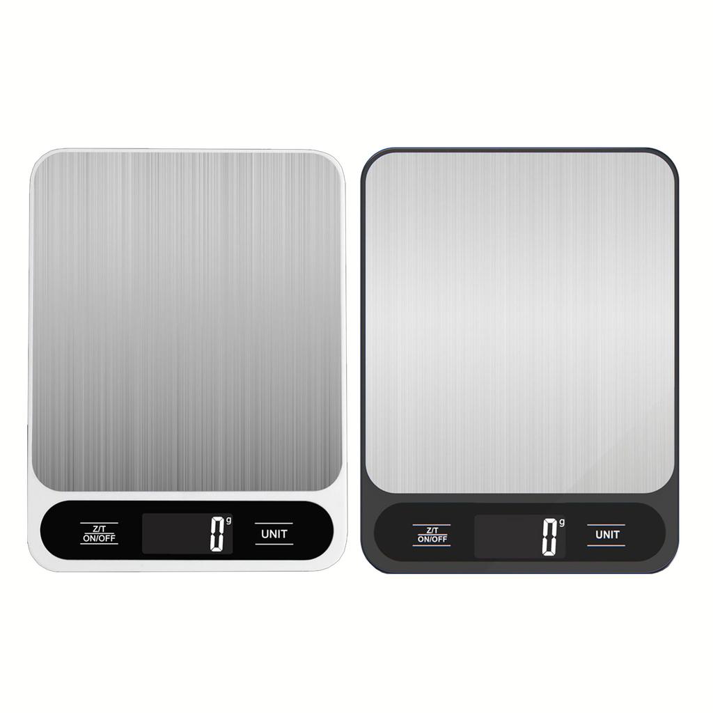 5/10/15KG Digital Food Scale Rechargeable Electronic Scale with LCD Display Kitchen Gram Weight Scales Multifunctional