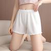 Women's Seamless Anti-Exposure Ice Silk Safety Pants - Non-Rolling, Thin Base Layer for Skirts, Summer Wear