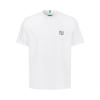 MALBON GOLF Mock Neck Performance T-Shirt White (Man)