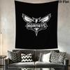 Charlotte Hornets Logo Print Bedding 1 Duvet Cover 2 Pillowcase Without Core Duvet Cover And Pillowcase Christmas Birthday Gift Bedding Set