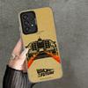 Back To The Future Soft Phone Case for Samsung A17 A16 A15 A14 A13 A57 A56 A55 A54 A53 A37 A36 A35 A34 A33 A26 A25 A24 A23 A52