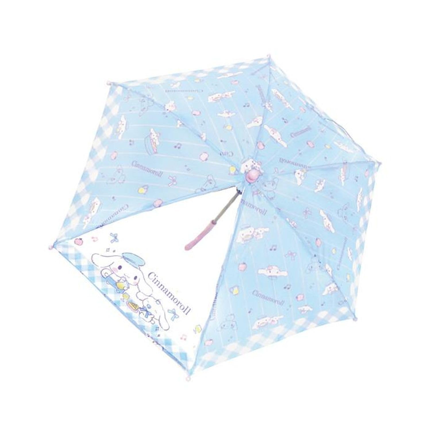 

Зонт Cinnamoroll 40 см с прозрачным окном, открывающийся вручную Sanrio Cute