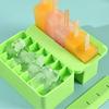 2IN1 Silicone Ice Cube Tray DIY Freeze Ice Box High-quality Ice Cream Maker  Barware