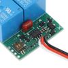 1Pcs 250V 10A PWM Relay Module Dual-channel Parallel Electronic Switch for Hobbyist Electronic Circuit Development