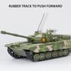 1/32 Scale SWAT 99B / M1A2 / Leopard 2 Diecast Tank Model Toy, Pull Back Toy Vehicle with Sound and Light for Kids Toddler Boys Girls Gift Collection