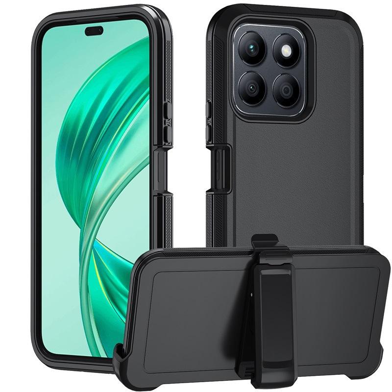 Rugged Magnetic Case for Honor X8b | 360° Rotatable Stand + Anti-Slip TPU+PC | Shockproof Galaxy Cover