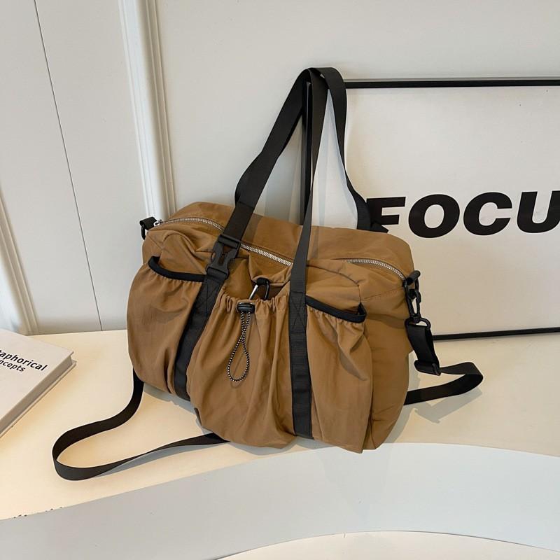 Outdoor Functional Wind Bag Women Large Capacity Nylon Casual Portable Commuter Internet Celebrity Fitness Airport