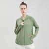 Women's Breathable Anti-UV Sun Protection Jacket - Thin Ice Silk, Removable High Collar