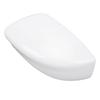 Side Mirror Cover Exterior Rearview Mirror Cover Cap Unpainted White Wing Mirror Housing for Sentra 2012 To 2019 Left