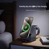 4-in-1 Magnetic Wireless Charging Dock for Apple Watch, Earbuds, and Phone