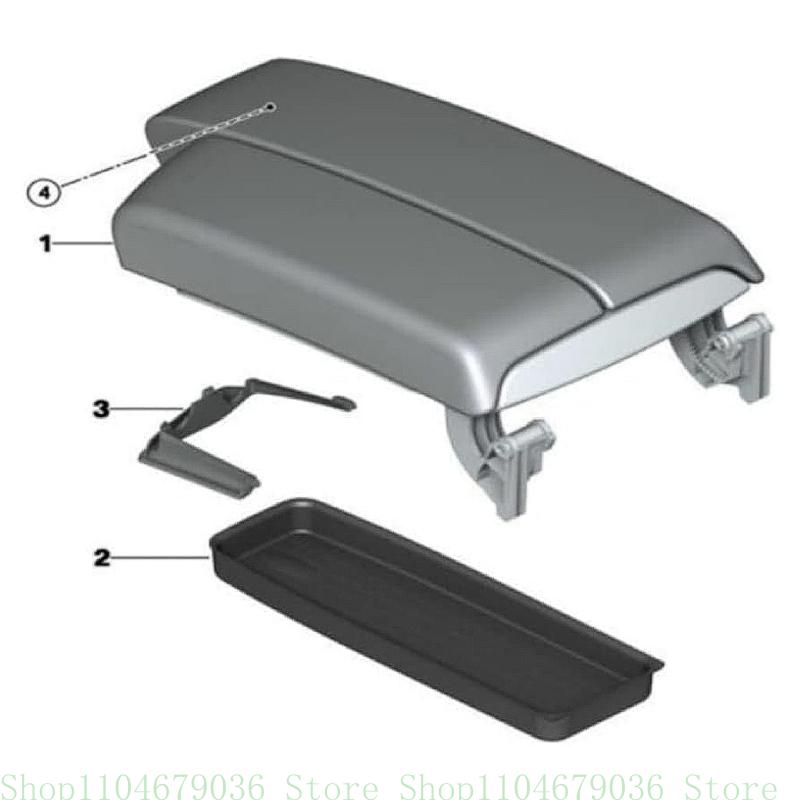 Pour E90 E91 E92 E93 Accessoires Organiseurs de Console Centrale 51167118064 Insert Boîte Accoudoir Rangement Secondaire