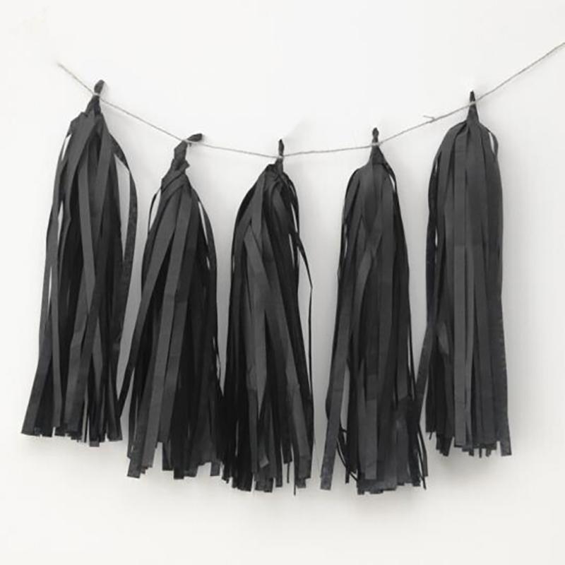 Balloon Tassel Ribbon Decorative Birthday Party Wedding Decoration Streamer Hanging Pendant Latex Balloon Rope Silk Ribbon