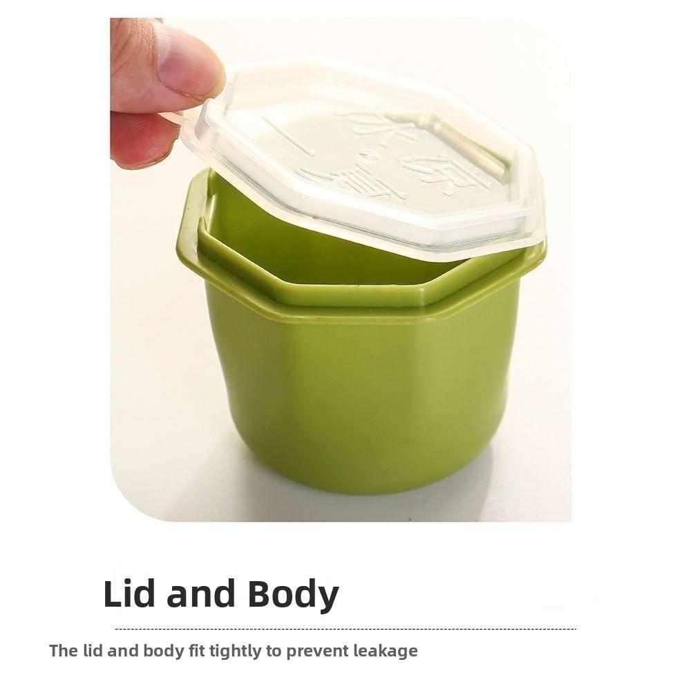 Polygon Ice Bucket With Lid Ice Cup Portable Ice Tray  For DIY Ice Cream
