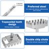 Square Hole Opener for SDS Plus Rotary Hammer Fast Wall Square Hole Puncher for Electrical Box Wall Slotting Installation Socket
