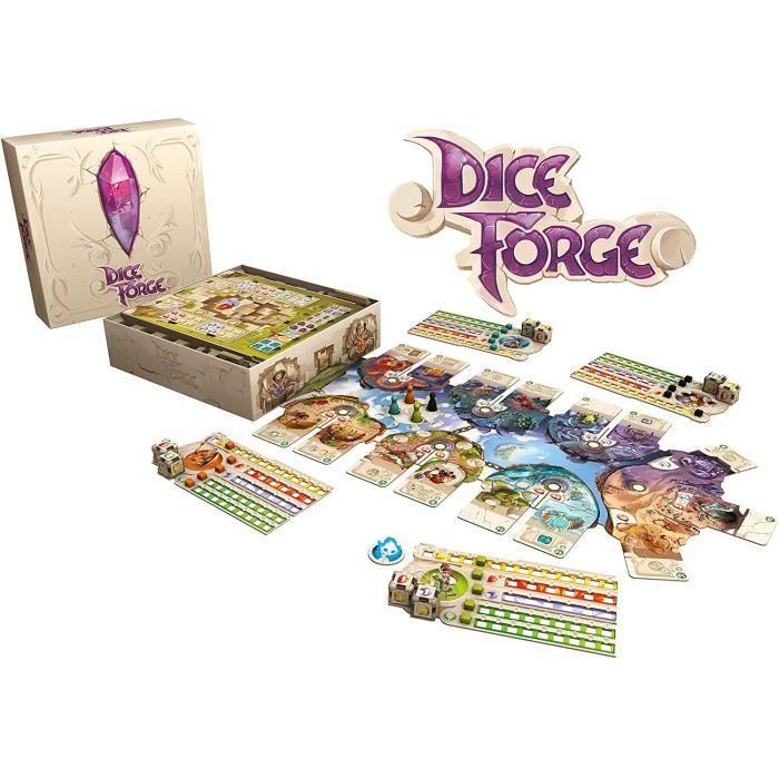 Dice Forge - Asmodee - Board Game - Dice Game - Development Game