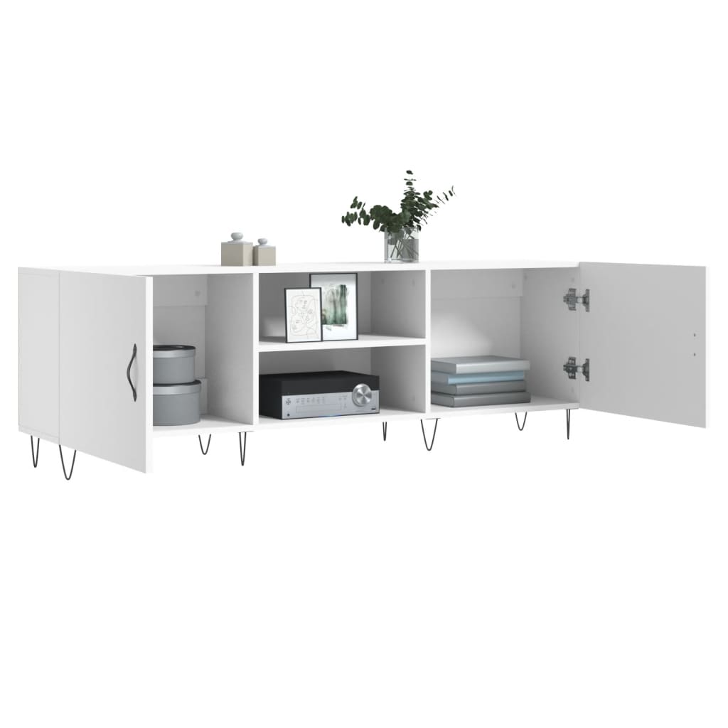 TV Cabinet White 150 x 30 x 50 cm Particleboard