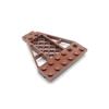 50G Small Particle MOC Building Blocks Parts: 8x6x2/3 Wedge Plate with Grille