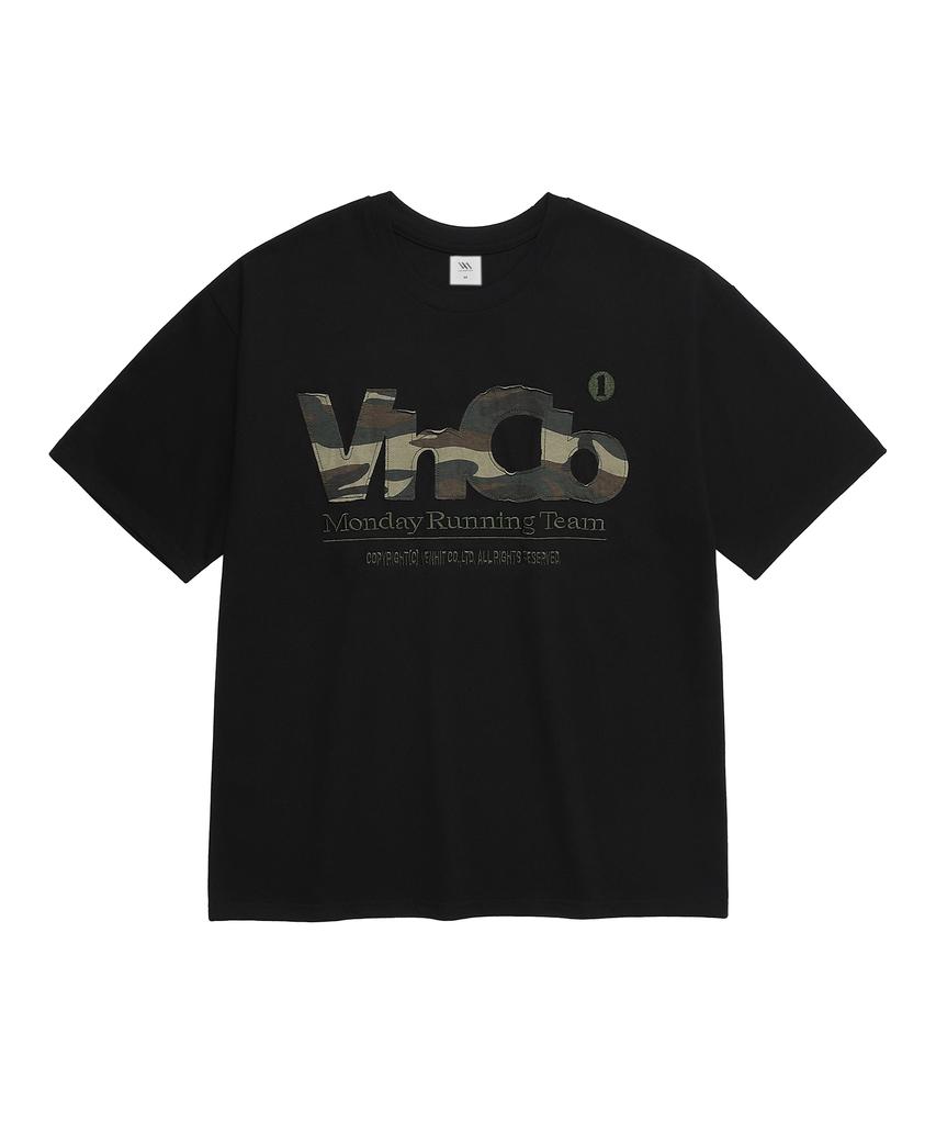VENHIT Mrt Camo Applique Short Sleeve T-Shirt
