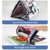 Funny Baby Tummy Time Soft Cloth Book Montessori Sensory Development Toy Colorful Animal Pattern Play Mat With Distorting Mirror