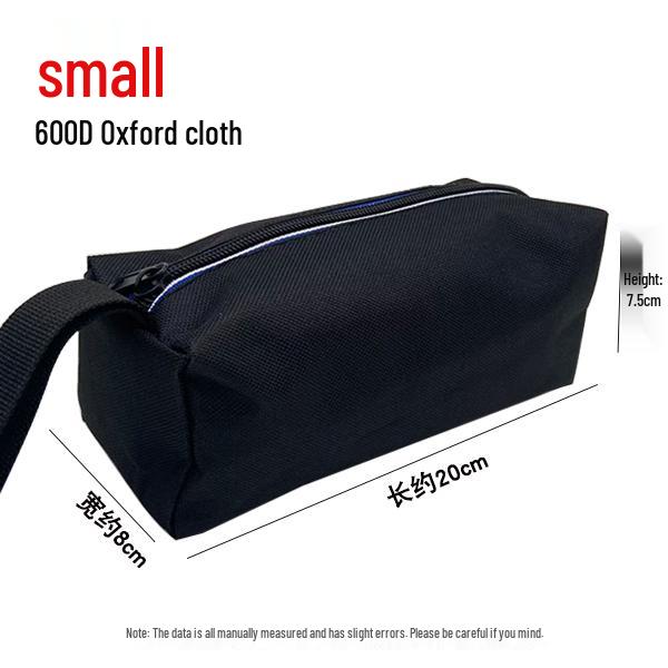Thickened Canvas Tool Bag: Multi-functional Oxford Cloth Electrician Repair Storage Bag