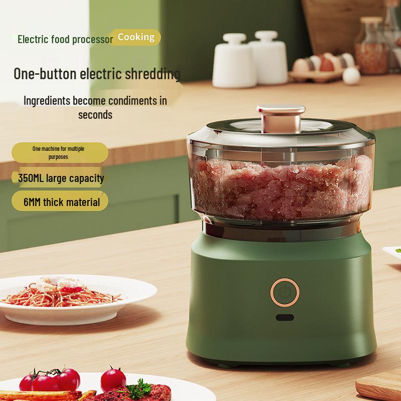 2025 Wireless Multi-Function Cooking Machine: Electric Meat Grinder, Garlic Pounder, Baby Food Maker