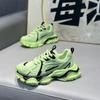 Summer New Low-top Mesh Breathable and Comfortable Casual Soft-soled Lace-up Dad Shoes Tt