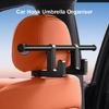 Auto Interior Umbrella Hanging Rack Multipurpose Car Umbrella Hanger Simple Installation Suitable for Vehicle Owners
