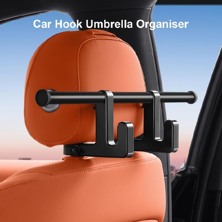 Auto Interior Umbrella Hanging Rack Multipurpose Car Umbrella Hanger Simple Installation Suitable for Vehicle Owners