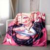 1pc Rock Fashion Blanket Soft All Season Throw with Vibrant Design, Perfect for Home, Travel, and Gifts, Ideal for Naps and Camping