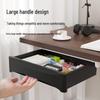 Hidden Under-Desk Adhesive Drawer for Workspace Organization