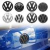 Pentru VOLKSWAGEN VW 2 Bucăți Embleme Auto Grilă Față Sticker Capac Portbagaj Spate Insigne Decaluri Accesorii Pentru Volkswagen Polo 2011 2012 201