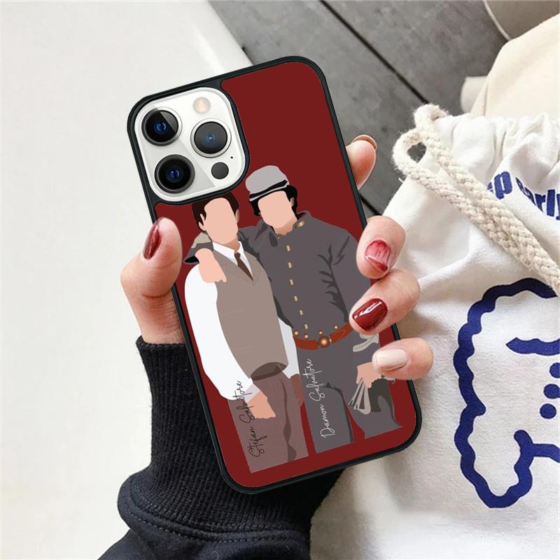 Stefan Salvatore Phone Case For iPhone 17 Air 15 16 Cover  11 13 14 Pro Max 12 Plus Max Fundas