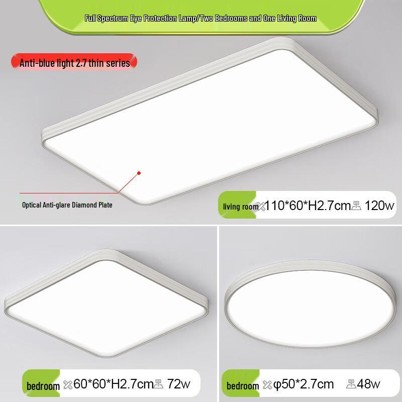 UOSU Full Spectrum Eye-Protection LED Ceiling Light