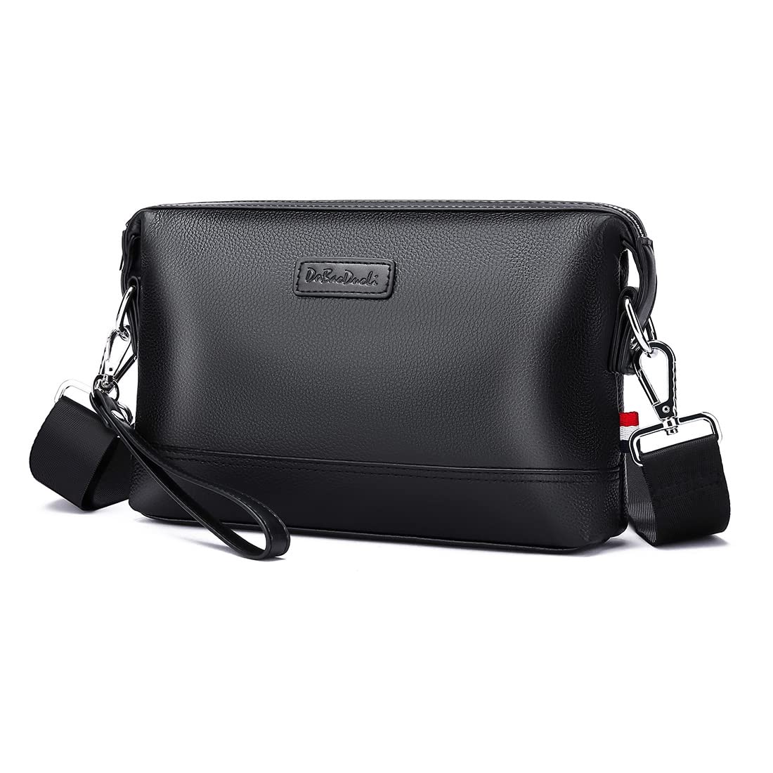 

сумка для второго тела кроссбоди на грудь мессенджер воловья кожа натуральная церемониальная вечерняя сумка [Cenvins] Одноплечевая мужская, сумка 3-в-1, сумка, сумка, сумка, сумочка, сумка, чёрный