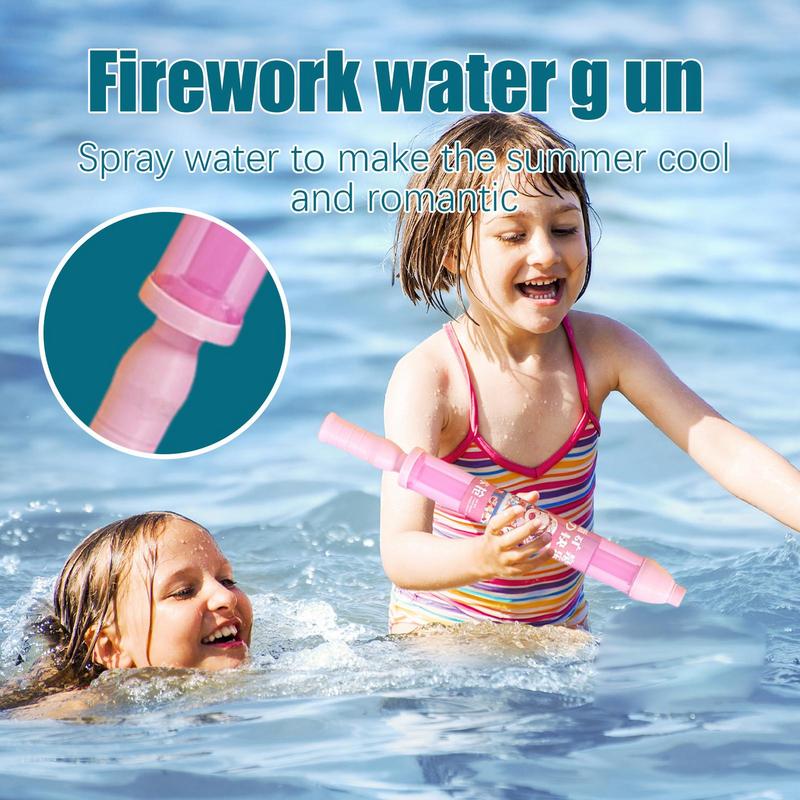 Fireworks Splashing Spray Water Guns toy Portable Water Squirter Pull-out Outdoor Water Shooters aldult kids Water Squirter Game