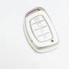 4 Button For Hyundai Sonata Ix25 I20 Creta Santa Fe Gls Reina Ix35 Grand I10 Elantra  Tucson Tpu Car Key Cover Case Keychain