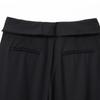 Kaslead New Women clothes Western Style Fashion Simple and Versatile Curling Waist Pants 8619461