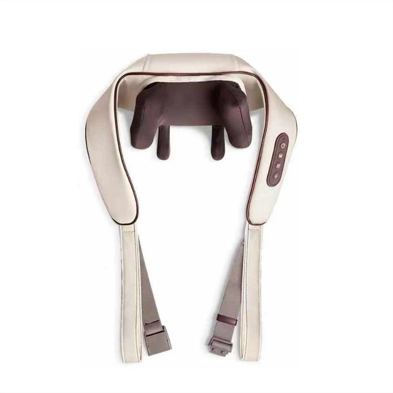 

Новый портативный мини-релаксатор Dredge Kneading Smart Electric Wrap с подогревом трапециевидных мышц шеи многофункциональный массажный платок шиацу покинуть белый