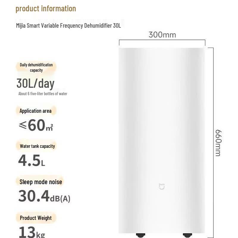Xiaomi 30L Smart Inverter Dehumidifier & Clothes Dryer