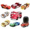 Red Lightning McQueen Gold Electroplated Alloy Toy Car