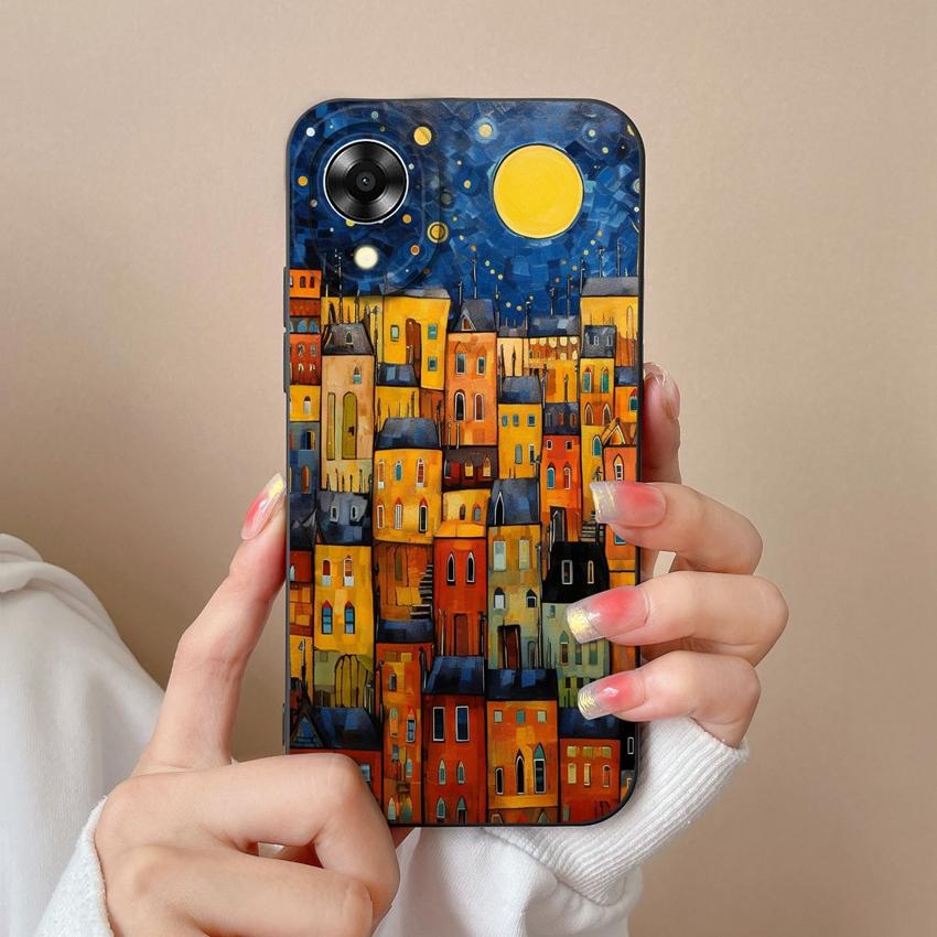 For Oppo A17k A16k A17 A16 A15 A12 A31 A33 A35 A36 A37 A52 A53s A54 A55 Phone Case Playful Boy Girl Pattern Fashion Shell For Oppo Silicone Back Cover