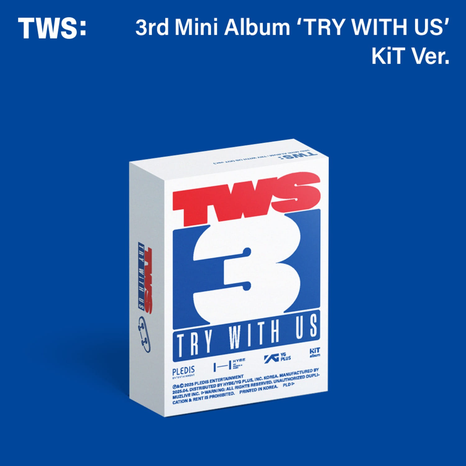 (KiT Ver.) TWS [TRY WITH US] 3rd Mini Album KiT ver.