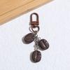 Minimalist Creative Coffee Cup Charming Coffee Bean Bag Charm Car Accessory Bag Charm