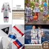 Bsrlons Kinder Silber Astronautenkostüm Für Sportspiele Und Cosplay Raumanzug Mit Pilotenoutfit