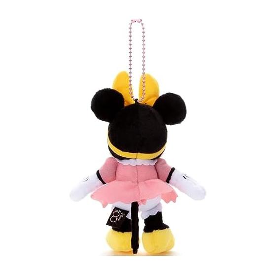 TAKARATOMY A.R.T.S Disney Character Disney100 Mickey Classics Ball Chain Mascot Minnie Mouse Plush Toy Height Approx. 15cm
